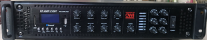 HP-AMP-250BT - 250 WATT 6 SOURCE PLUS BLUETOOTH AMPLIFIER * 6 ZONE OPTION * 70 VOLT AND 8 OHMS 
