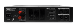 HP-AMP-2400 - 2 X 400 WATT  * SUBWOOFER OPTION * 70 VOLT AND 8 OHMS 