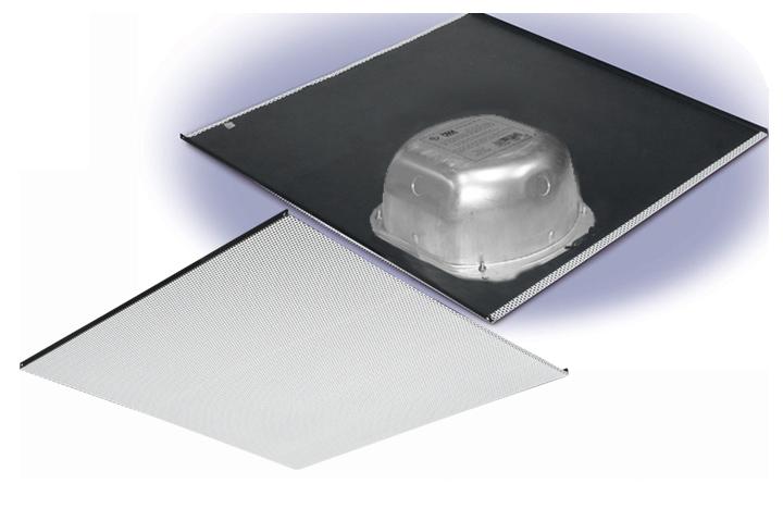 2X2VG-IC670V10: 70 Volts In-ceiling Speaker on a 2X2 Full Grill with Backcan(Limited Quantities)