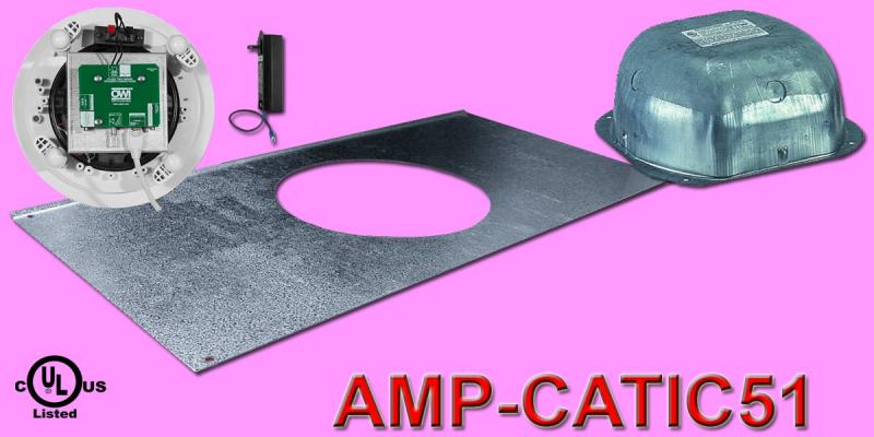 (LIMITED QUANTITIES) One Source Integratable Amplified In Ceiling Speakers