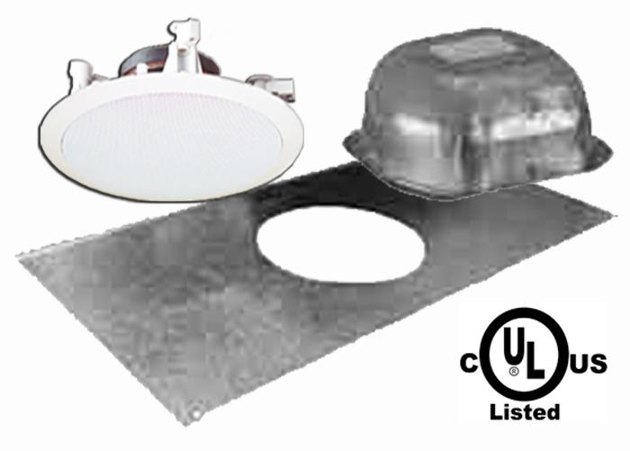 IC5TBBC/IC6TBBC: 8 Ohms In-ceiling Speaker with Tile Bridge and Backcan