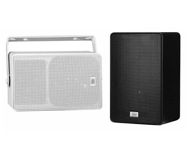 703I: 70 Volts / 8 Ohms Combination, Surface Mount Outdoor Indoor Speakers