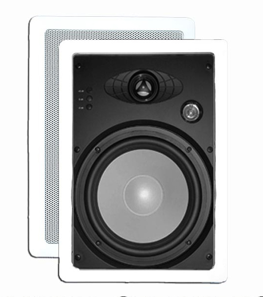 In Wall Speakers: 3-way Aluminum