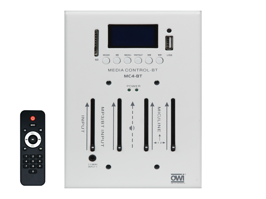Mc4-bt Bluetooth Media Control Mixer